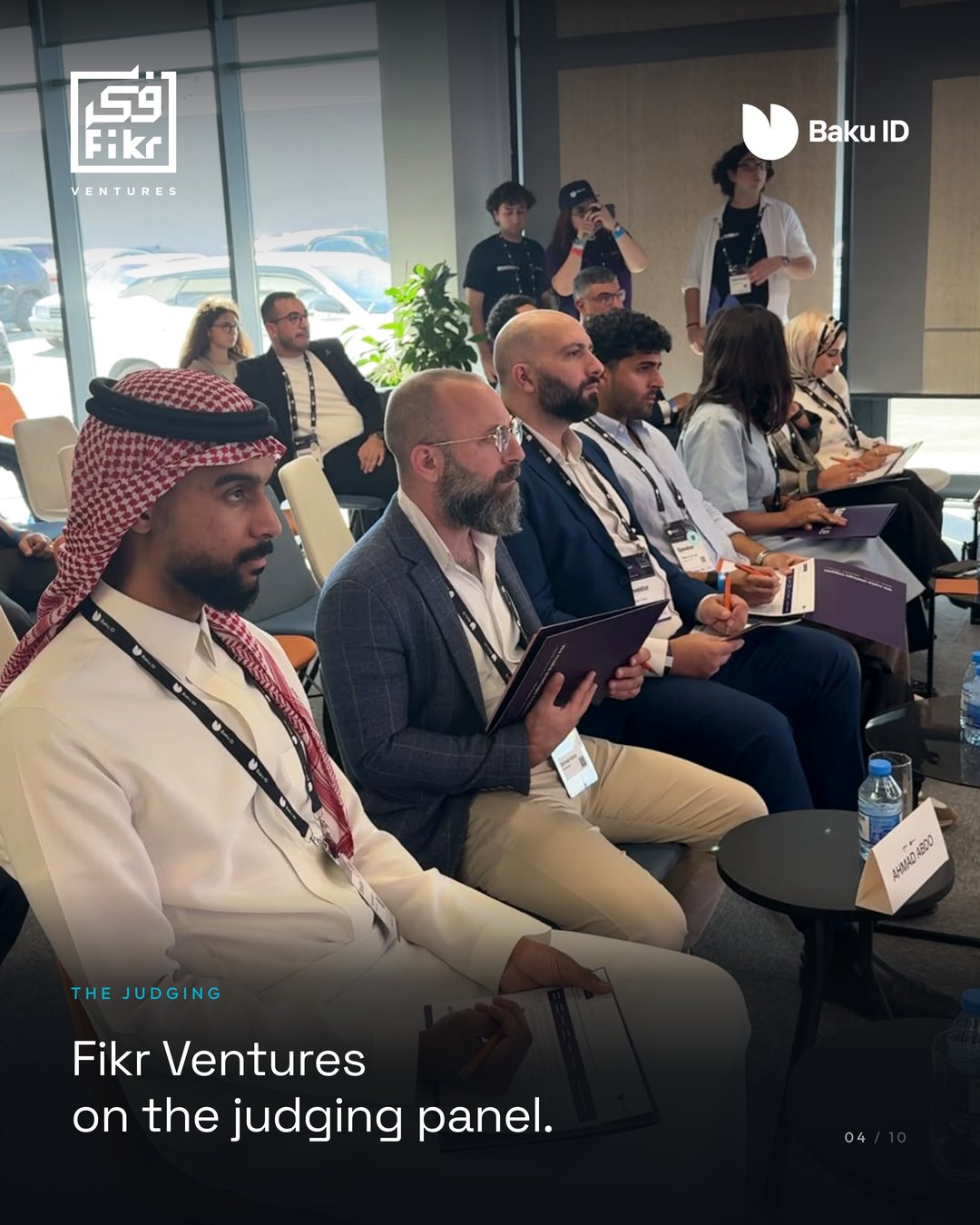 Fikr Ventures on the judging panel — Two Days in Baku