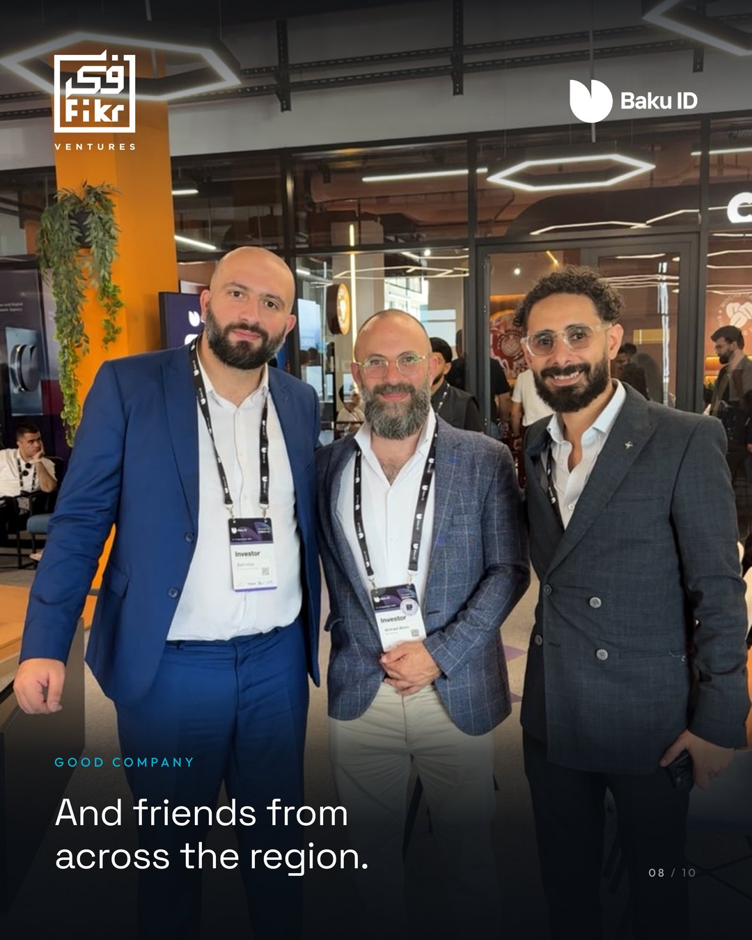And friends from across the region — Two Days in Baku