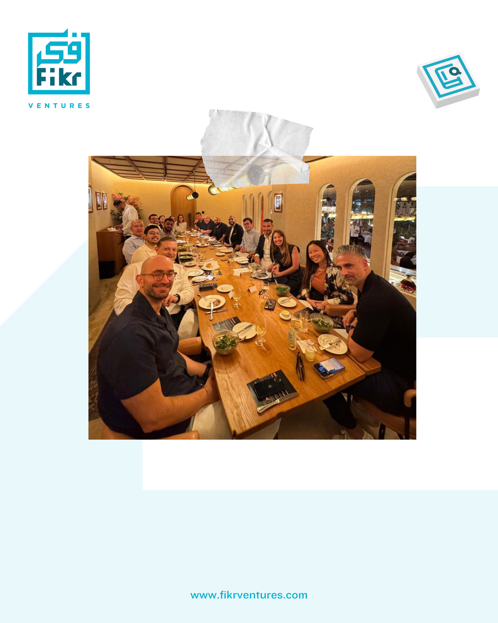 Amer Nasereddin of Fikr Ventures Attends Exclusive GP Networking Lunch Hosted by Carta and Silicon Valley Bank